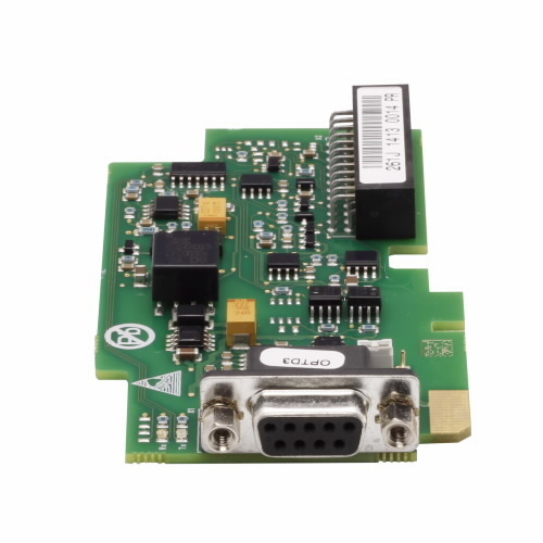 OPTD3 Power PCB RS-232 Adapter Communication Card, For Use With SVX9000, SPX9000 Adjustable Frequency Drive, 9-Pin, Slot D/E