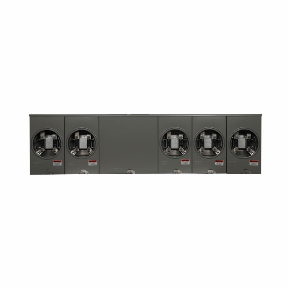 UT5R2392TTCH 5 Gang, 200 Amp, OH, UG, Horizontal Meter Pack
