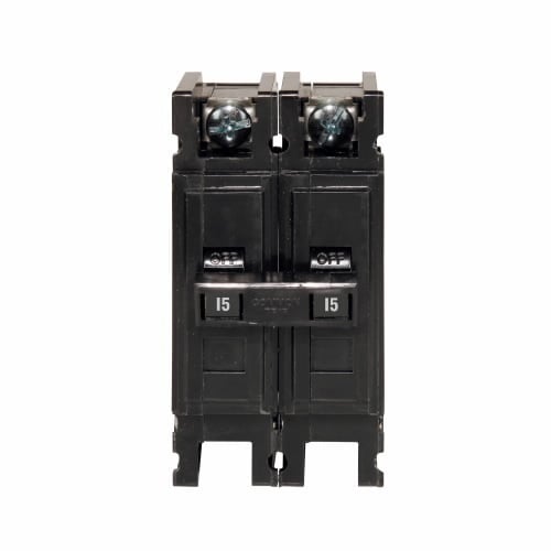 QC2015H Miniature Circuit Breaker, 15 Amp, 2 Pole, 240V