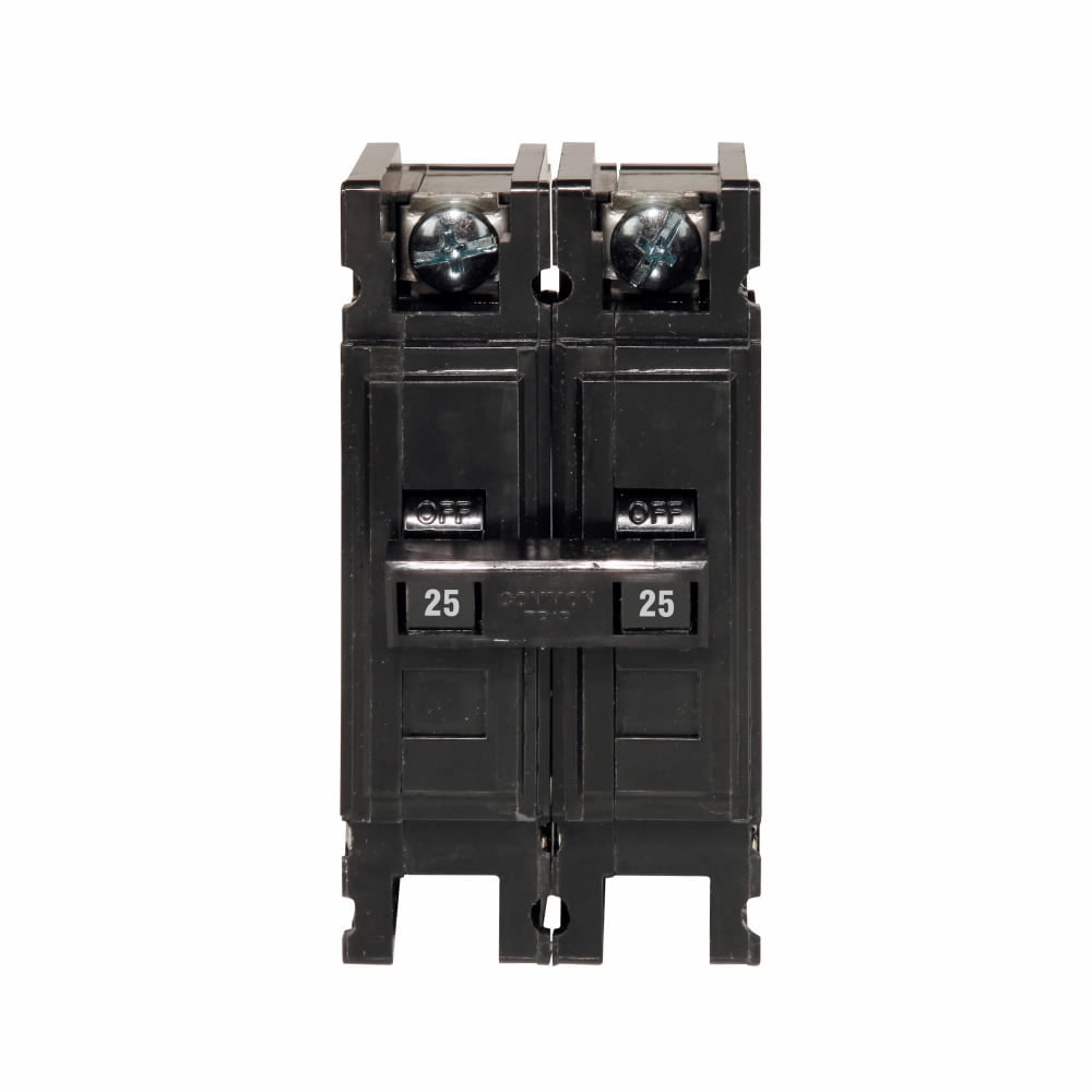 QC2025 Miniature Circuit Breaker, 25 Amp, 2 Pole, 120/240V