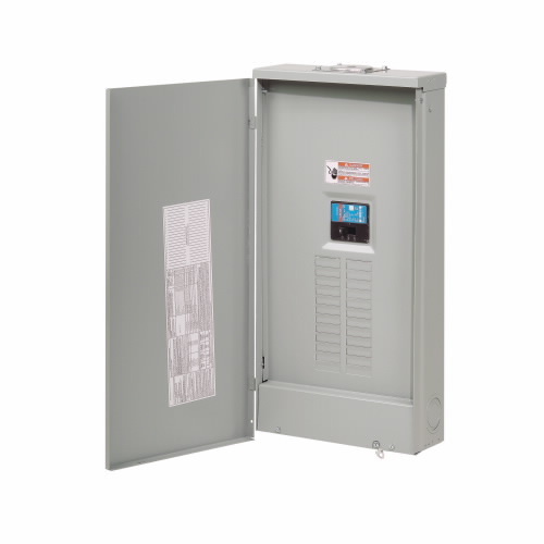CH24B150E 1-Phase Standard Main Circuit Breaker Load Center, 120/240 VAC, 150 A, 24 Poles, 25 kA Interrupt