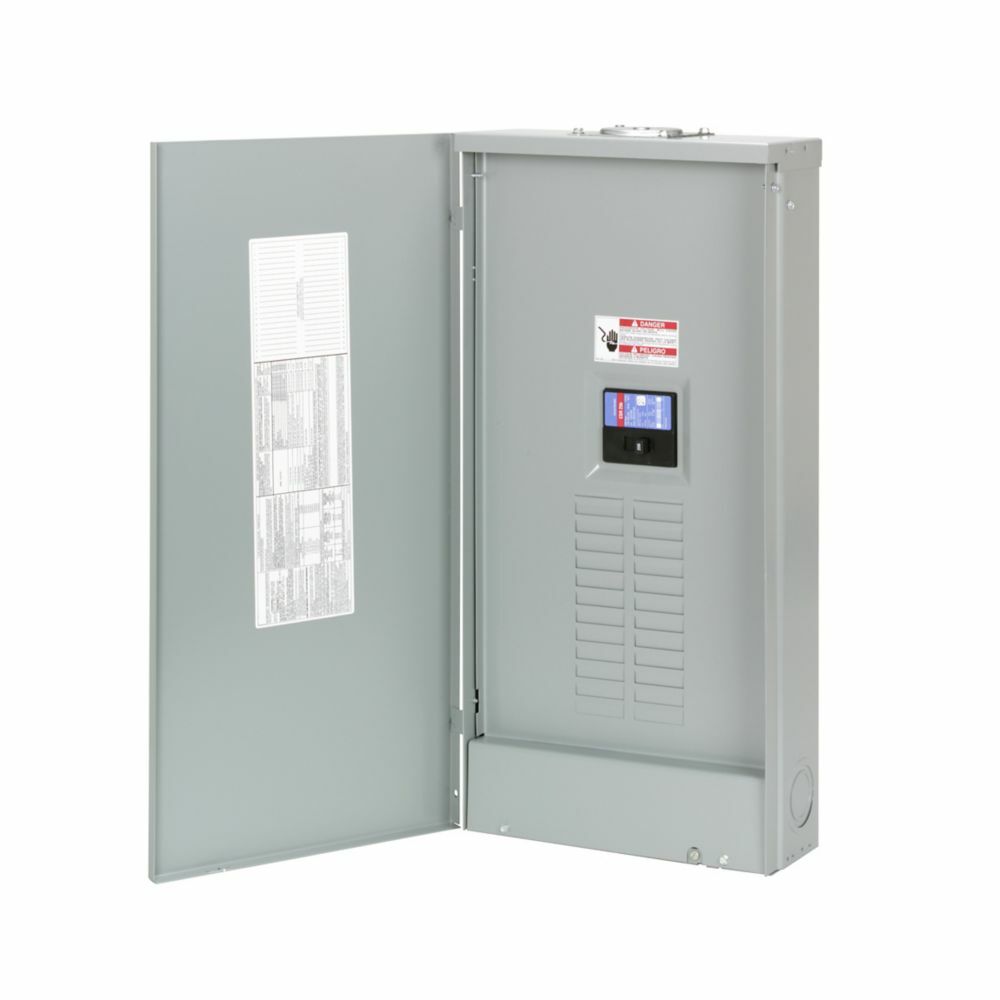 CH24B200R 1-Phase Standard Main Circuit Breaker Load Center, 120/240 VAC, 200 A, 24 Poles, 25 kA Interrupt