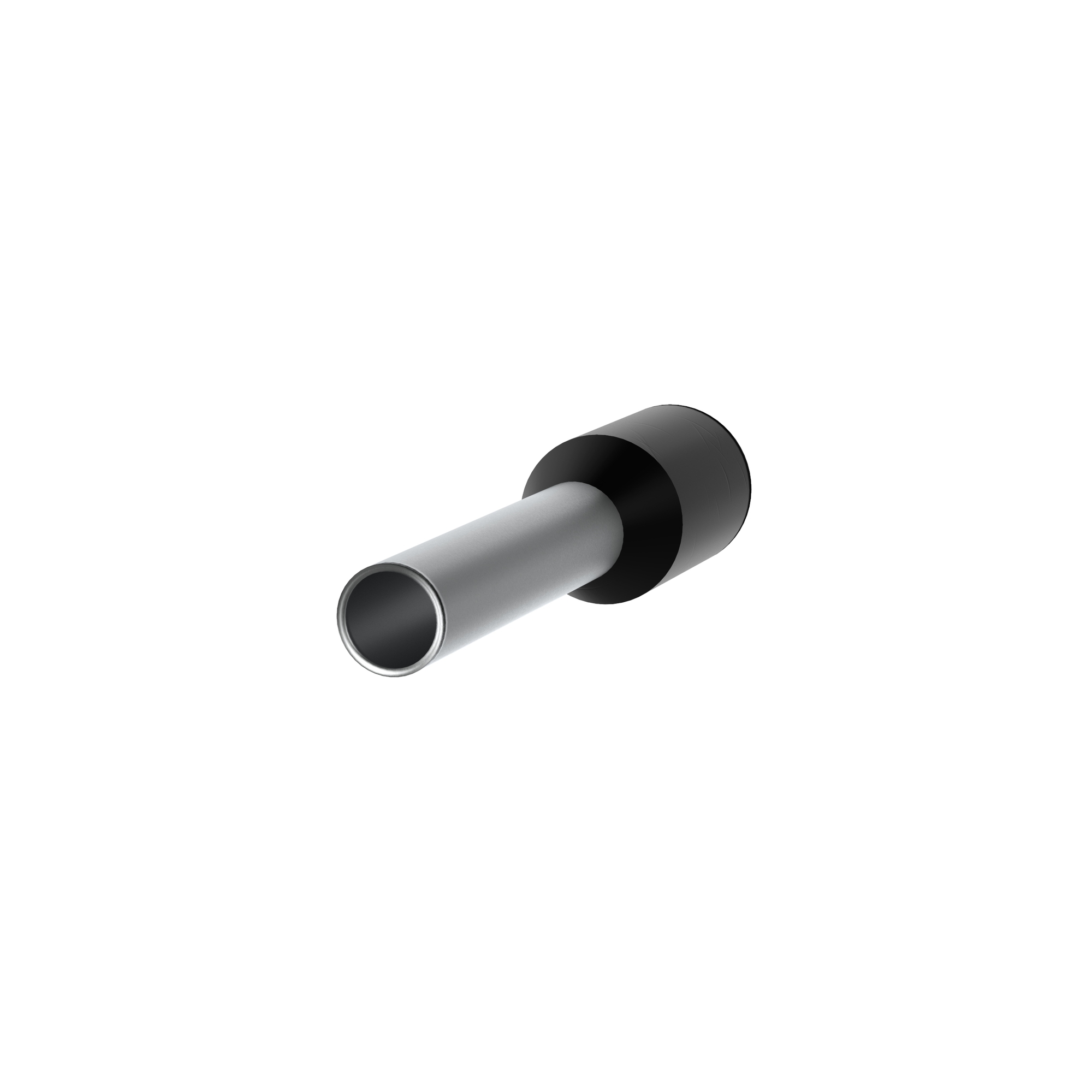 Pan-Term FSD78-10-D Single wire ferrule, Black, 10mm Pin L, PK500