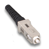 49884-MSC Fiber Optic Connector, SC Connector, Multi-Mode Fiber, Push/Pull Dual Latch Mount