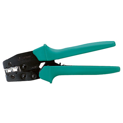 CT-1005 Controlled Cycle Ferrule End Sleeve Crimping Tool, 4 to 2 AWG Cable/Wire