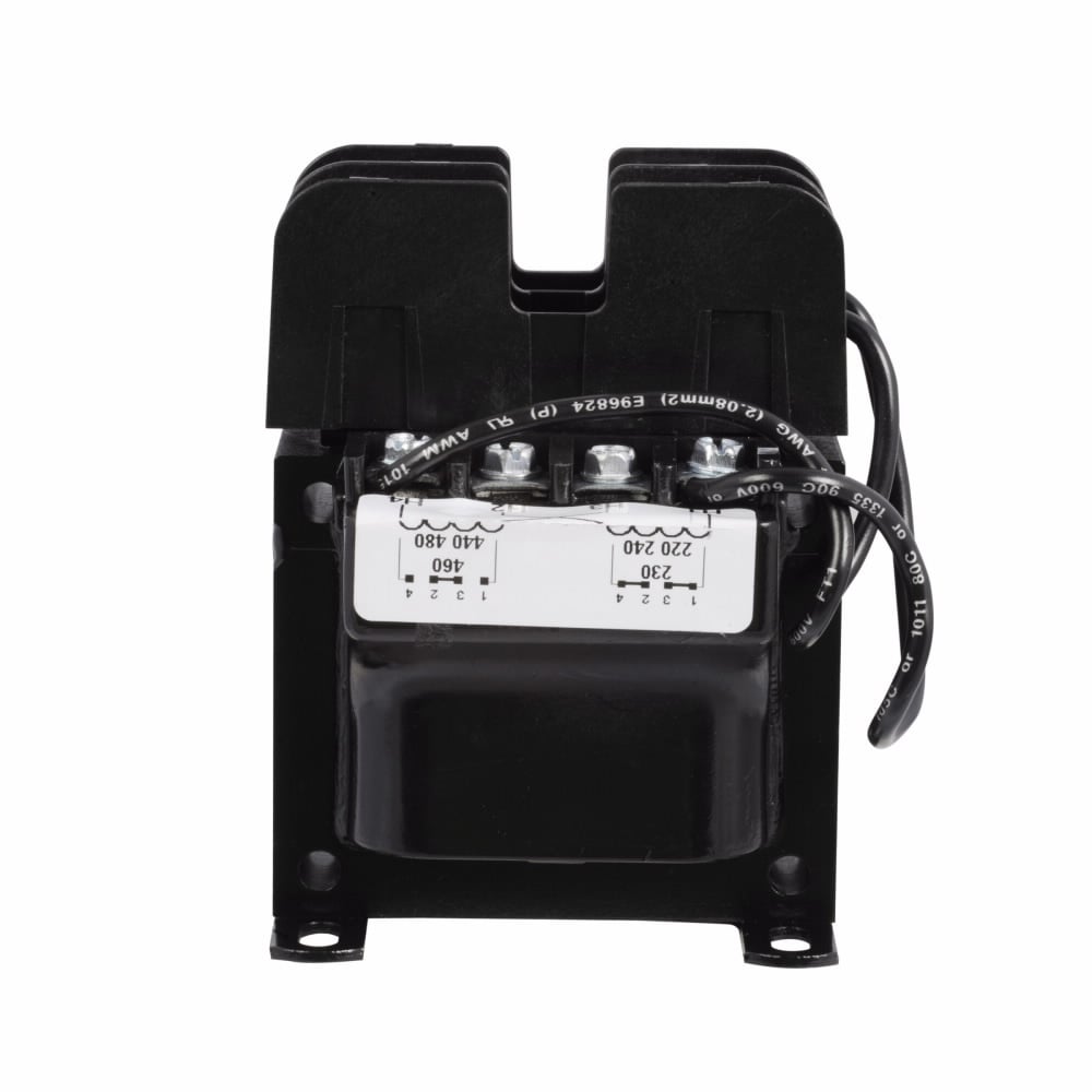 C0150E5EFB Type MTE Control Transformer, 200/220/440, 208/230/460, 240/480 V Primary, 23/110, 24/115, 25/120 V Secondary, 150 VA Power Rating, 50/60 Hz, 1 Phase