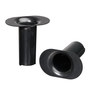 49265-SL1 Versi-Duct Slack Loop Storage Organizer, For Use With Copper/Fiber Vertical Cable Management System, Black