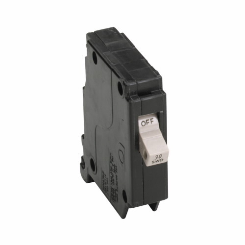CH130 Type CH Standard Circuit Breaker, 120/240 VAC, 30 A, 10 kA Interrupt, 1 Poles