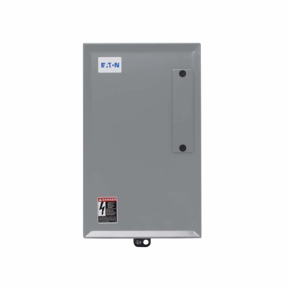 ECC03C2A8A C30CN Non-Combination Electrically Held Lighting Contactor, 110/120 V AC V Coil, 30 A, 8 Poles