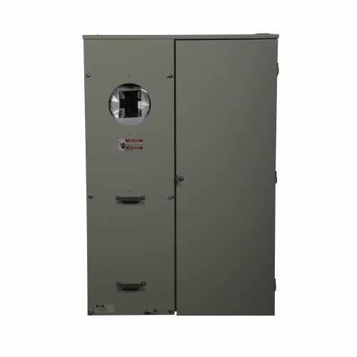 CG1212P400BSL House Panel, 400 Amp, 1 Phase, Ringed, Lever, 1 Socket, UG, 120/240V, Surface, Aluminum, 22 kAIC