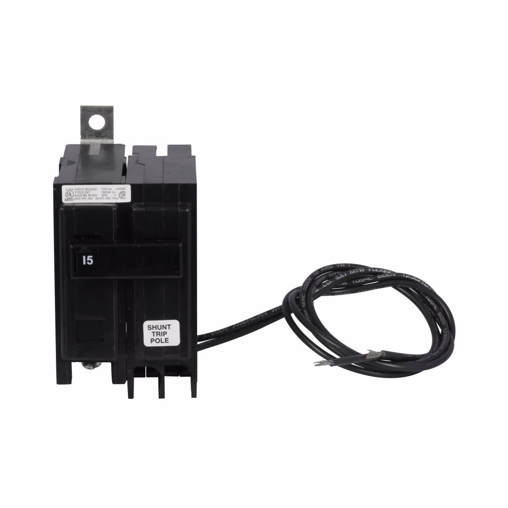 BAB1015S Miniature Circuit Breaker, 15 Amp, 1 Pole, 120/240V