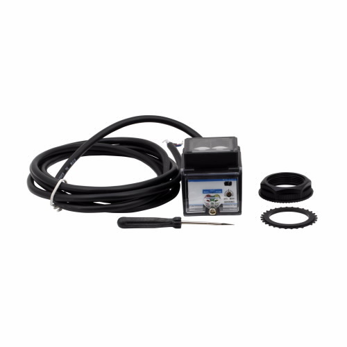 1450E-6517 Enhanced 50 Forward Viewing Photoelectric Sensor, Rectangle Shape, 30 ft, Visible Red Sensing Beam, 2 ms Response, NPN/PNP Open Collector Output