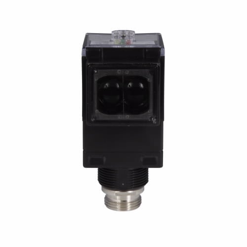 1451E-6504 Enhanced 50 Forward Viewing Photoelectric Sensor, Rectangle Shape, 16 ft, Visible Red Sensing Beam, 15 ms Response, SPDT Relay Output