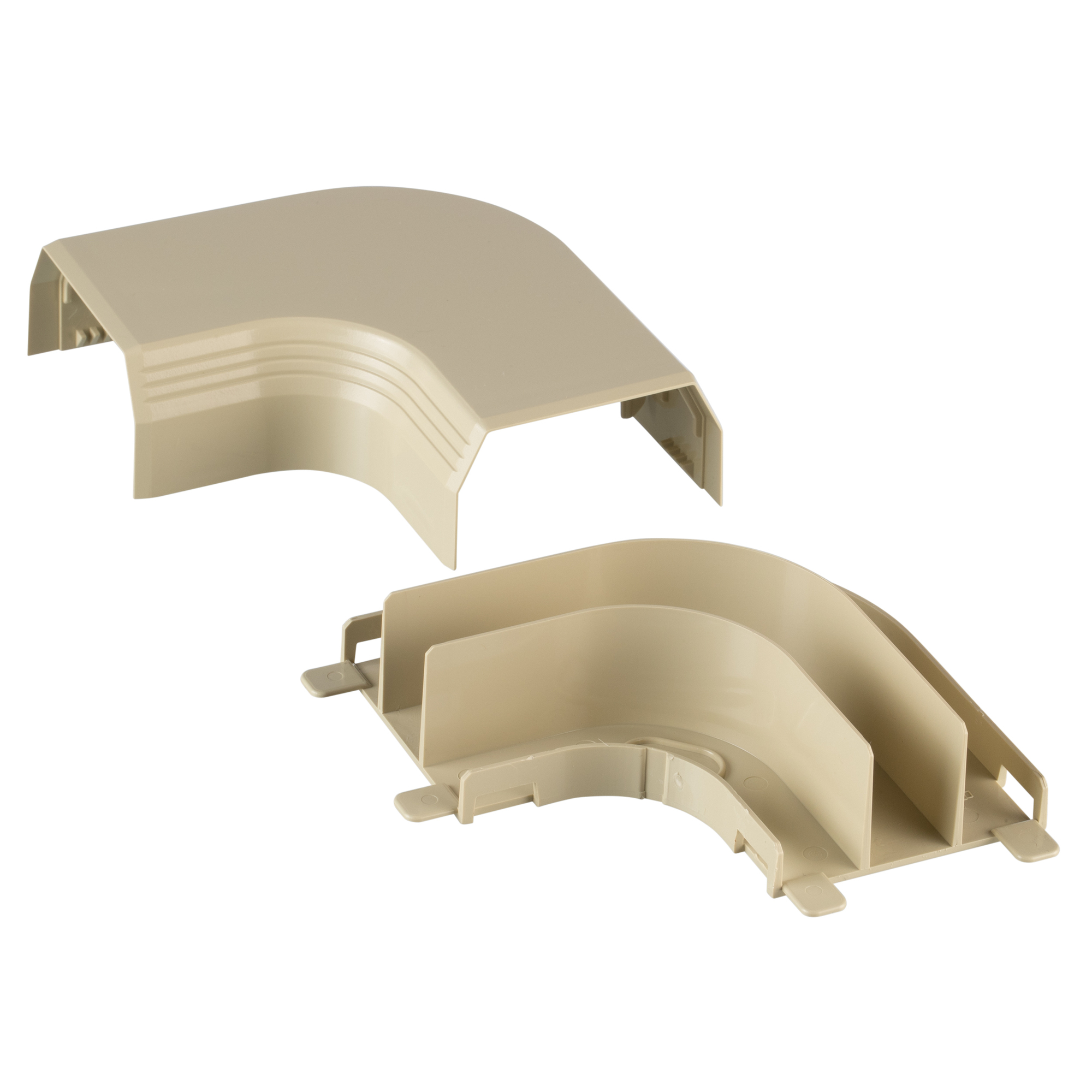 T45RAEI T-45 Power Rated Channel Right Angle Fitting, For Use With Pan-Way T-45 Surface Raceway, PVC
