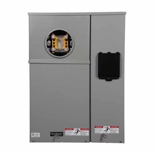 CHU224MTBLB 200 Amp, Safety Socket, 4 Jaw, UG, Provision, 200 Amp, Breaker