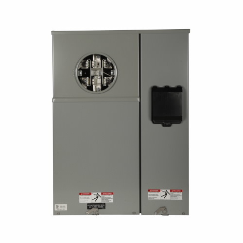 CHU227MTBLB 200 Amp, Safety Socket, 7 Jaw, UG, Provision, 200 Amp, Breaker