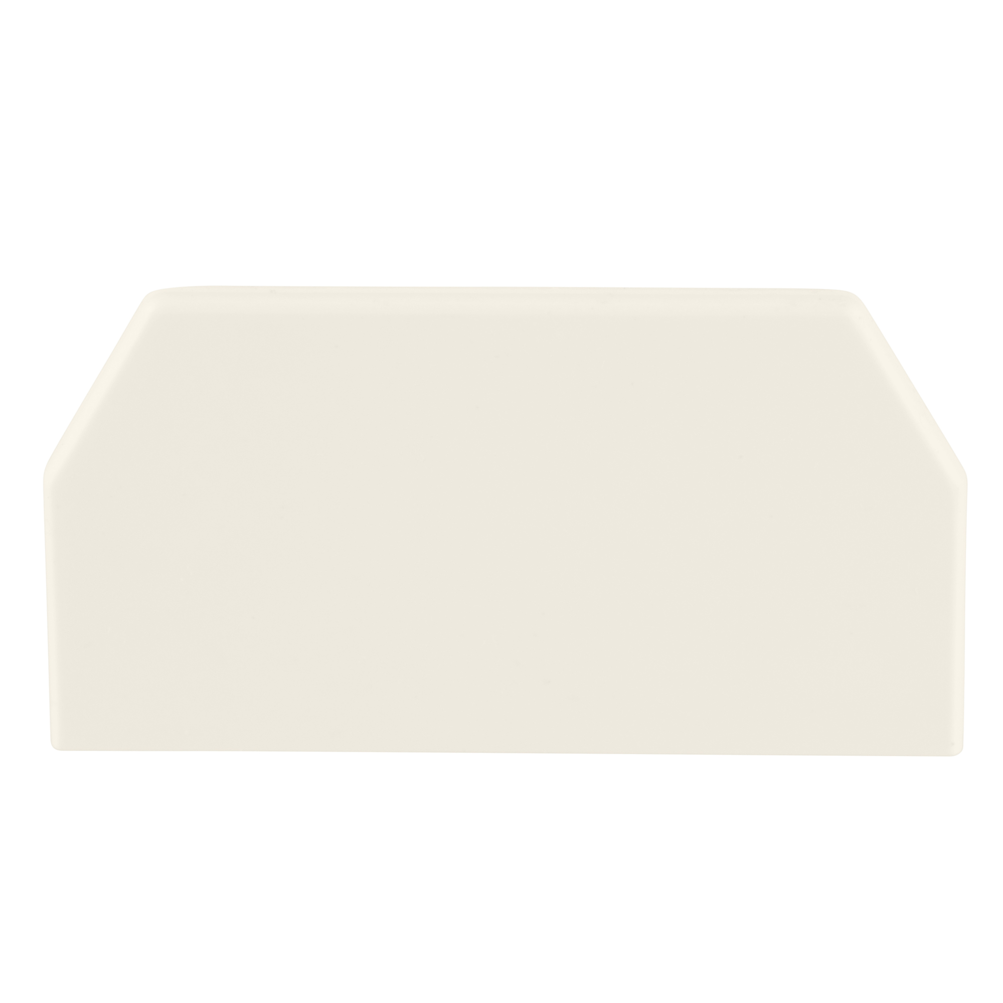 T45ECWH Pan-Way T-45 Power Rated Channel End Cap Fitting, For Use With T-45 Surface Raceway System, PVC, White