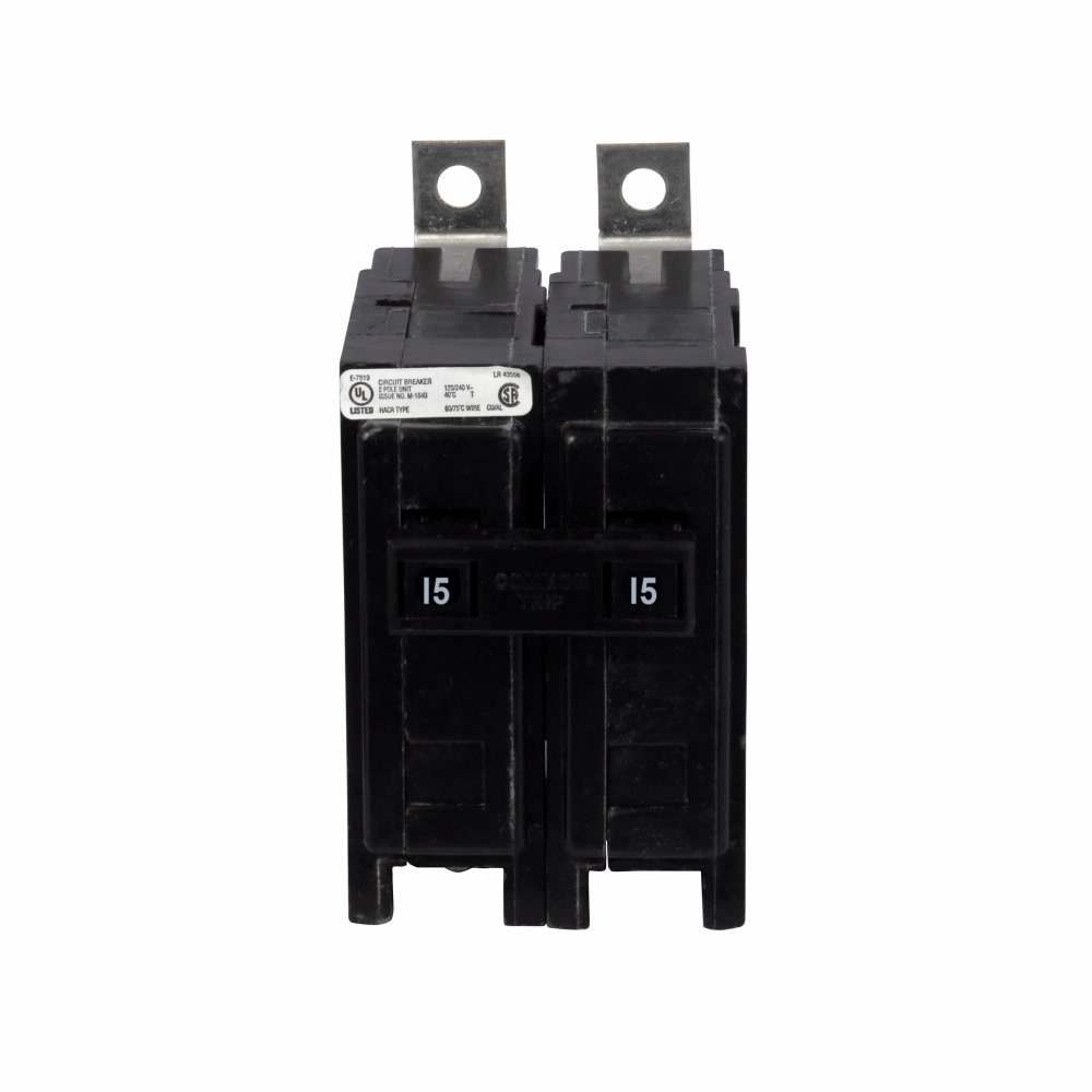QBHW2015 Miniature Circuit Breaker, 15 Amp, 2 Pole, 120/240V
