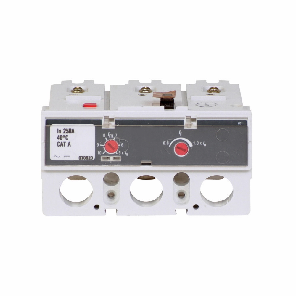 JT3175T C Series Non-Interchangeable Fixed Thermal Adjustable Magnetic Breaker Trip Unit With C Series Molded Case Circuit Breaker, 3 Poles, 175 A, JD/HJD/JDC/JT Frame, For Use With C Series Molded Case Circuit Breaker