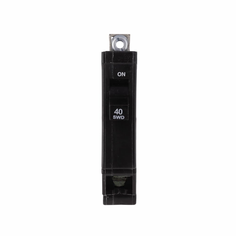 CHB140 Type CHB Molded Case Circuit Breaker, 120/240 V AC, 40 A, 10 kA Interrupt, 1 Poles, Thermal Magnetic Trip