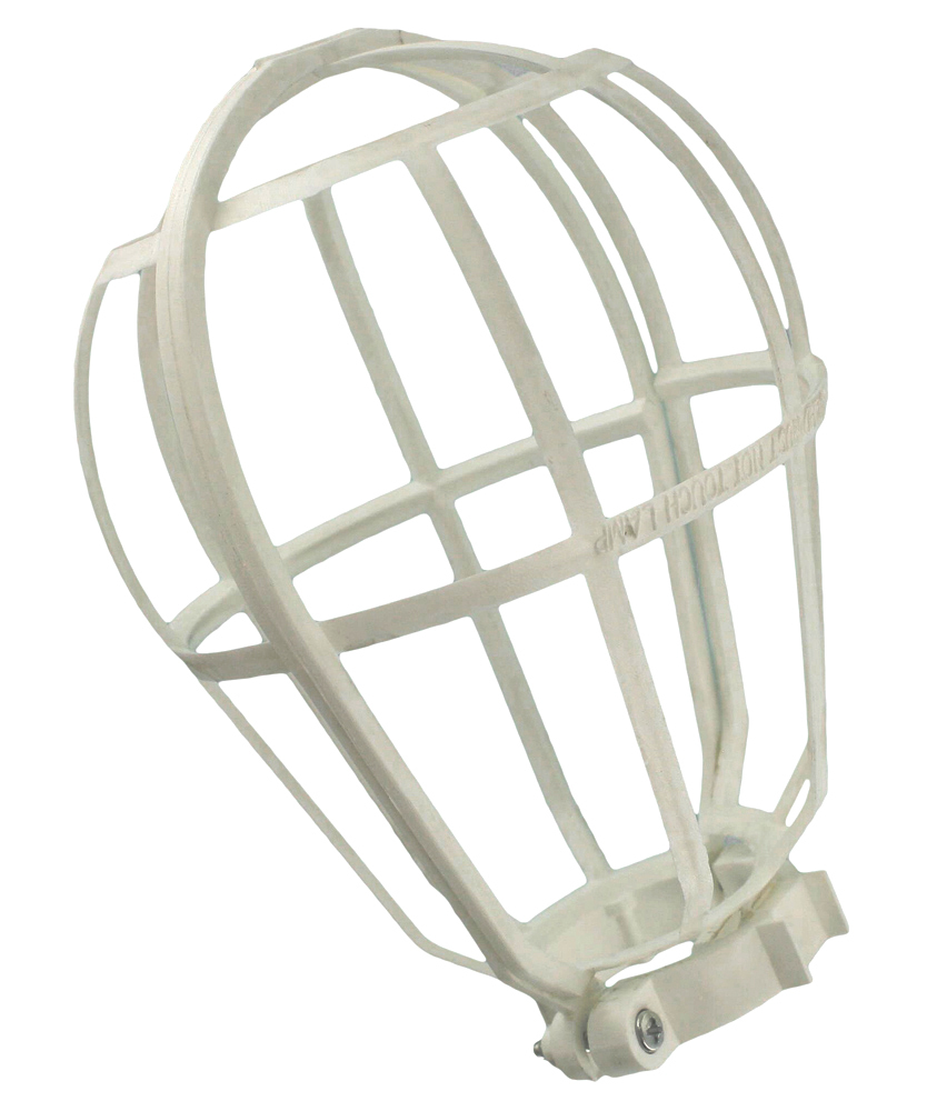 12200-W Replacement Guard, For Use With 49875/9874 and 9883 Ceiling Lampholder, White