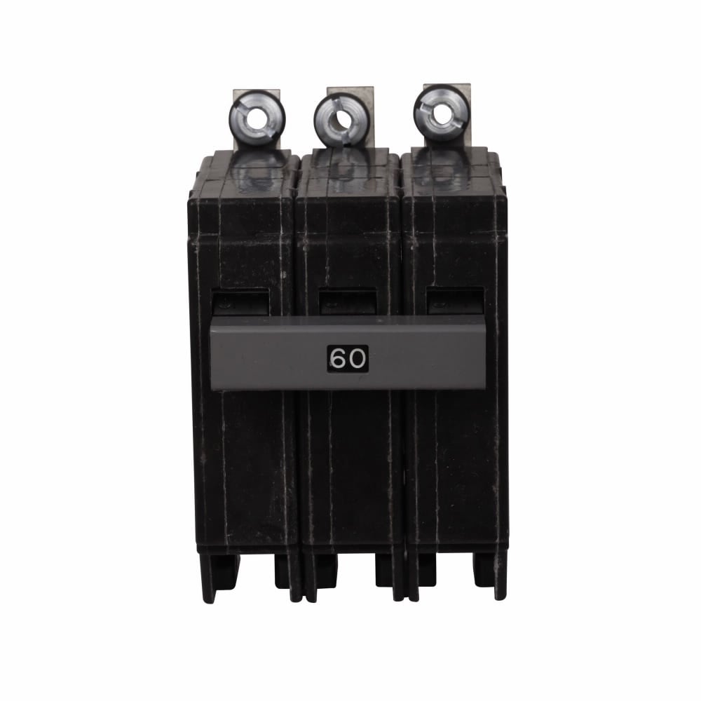 CHB360 Type CHB Standard Molded Case Circuit Breaker, 240 V AC, 60 A, 10 kA Interrupt, 3 Poles, Thermal Magnetic Trip