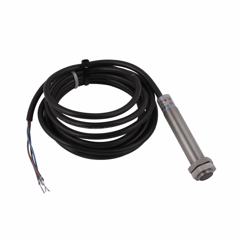 E59-M12A105D01-D1 iProx Straight Standard Range Shielded Proximity Sensor, Inductive, NPN/PNP Output, NO Contact, 6 to 48 V DC