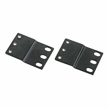 Panel Extender Bracket, 1 RU, Steel, Black