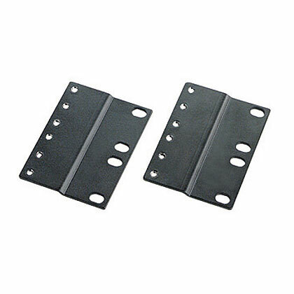 Panel Extender Bracket, 2 RU, Steel, Black