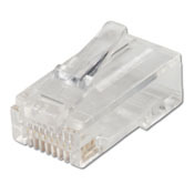 47613-EZC Modular Plug, 1 Port, Polycarbonate