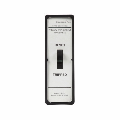 5264C09H03 GR/GRT Ground Fault Relay, 250 V AC/125 V DC, 3.5 to 65 A Rated Operational Current, Panel Mount