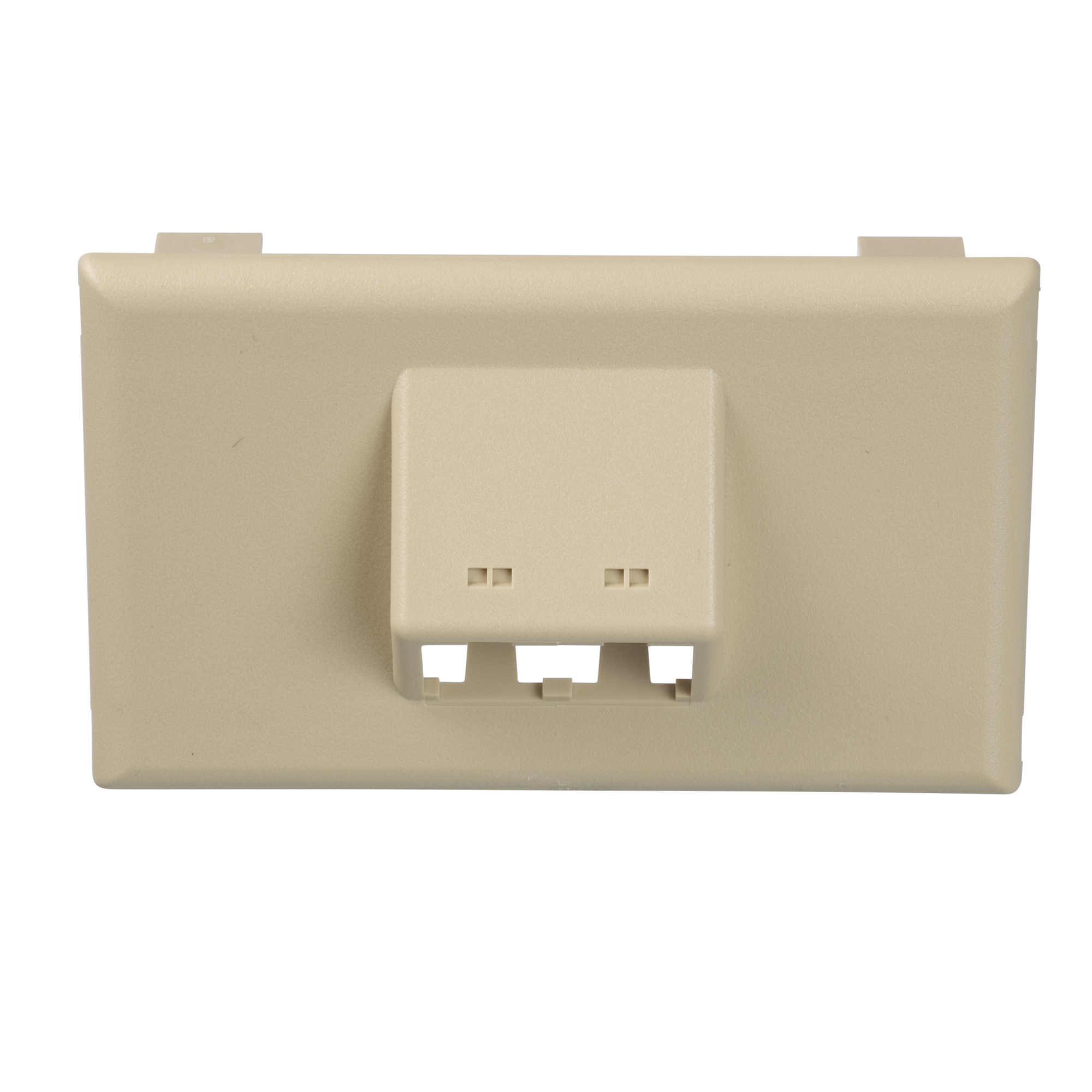 T70FH2EI T-70 Classic 1-Gang Sloped Horizontal Communication Faceplate, For Use With Mini-Com Module, PVC, Electric Ivory
