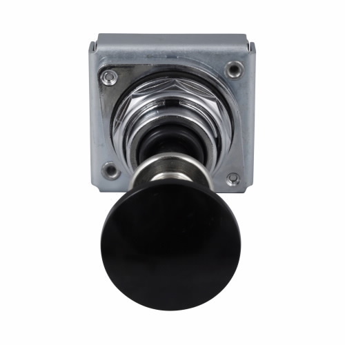 10250T452 Heavy Duty Oiltight/Watertight Joystick Operator, 30.5 mm, 3NO-4NC Contact, 2 Positions, Black