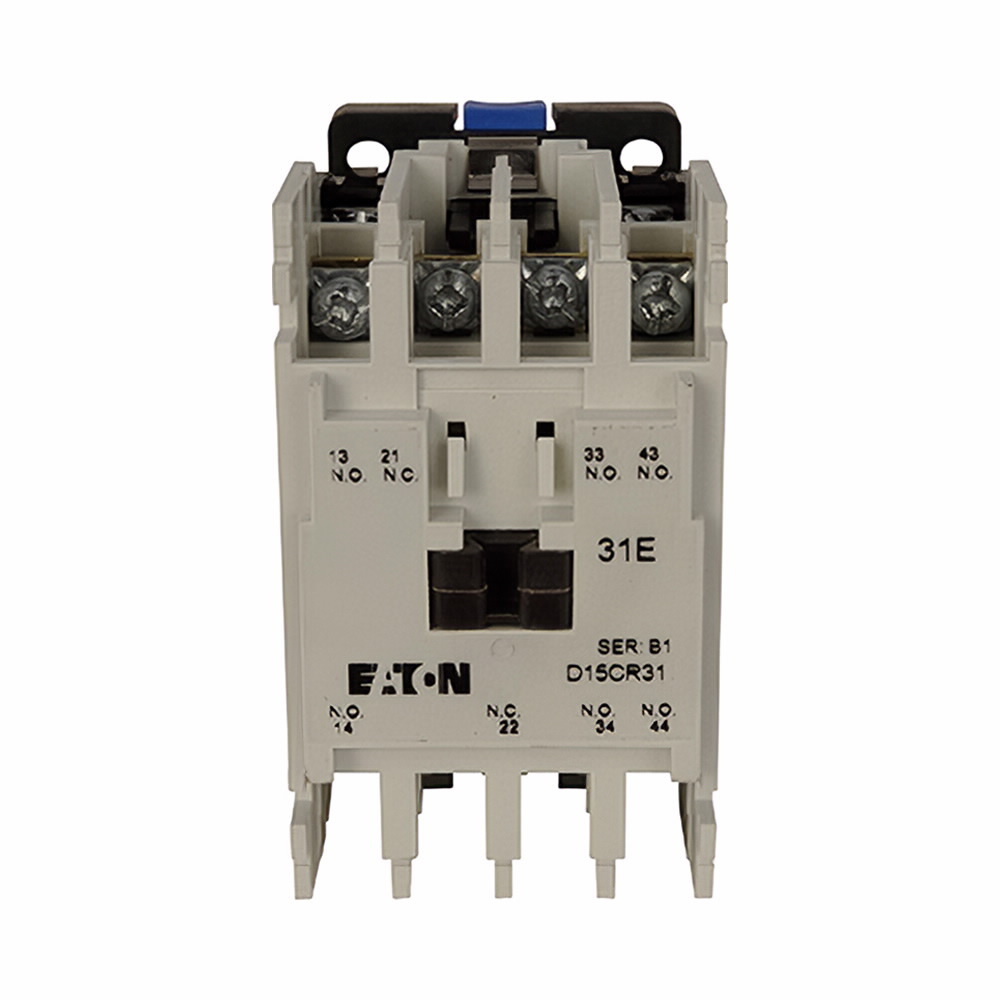 BF62F Basic Fixed Contact Industrial AC Control Relay, 10 A, 6NO-2NC 6 Form A/2 Form B Contact, 110/120 V AC V Coil