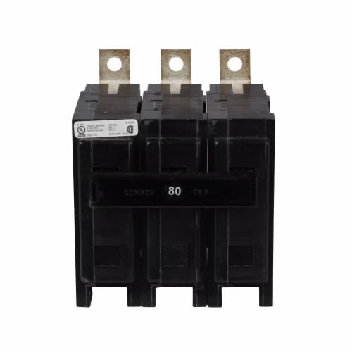 BAB3090HS Miniature Circuit Breaker, 90 Amp, 3 Pole, 240V