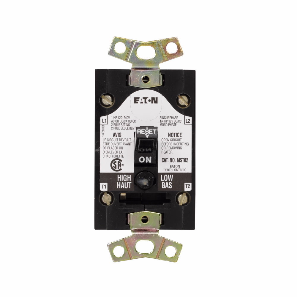 MST02SN Enclosed General Purpose Motor Starter, 2 Poles, NEMA 1