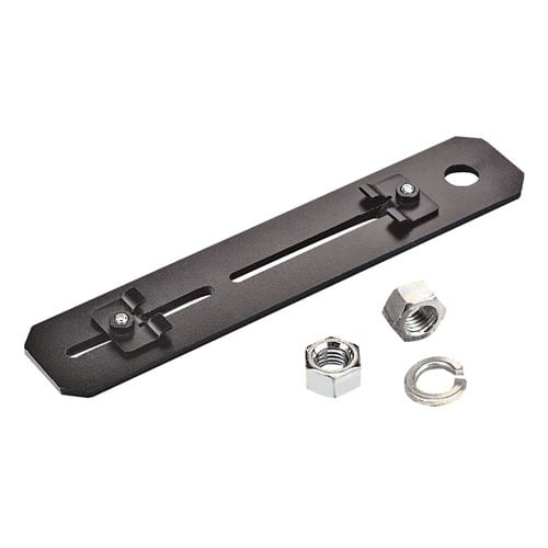 FR6TRBN58 FiberRunner QuikLock Threaded Rod Bracket, For Use With FiberRunner 6 x 4 in and 4 x 4 in Routing Systems, 5/8 in Threaded Rod, Steel, Black