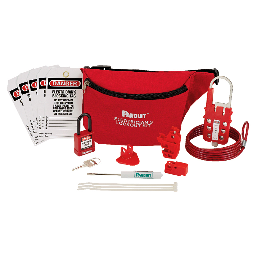 PSL-PK-EAP Electricians Lockout Kit, 12 Pieces