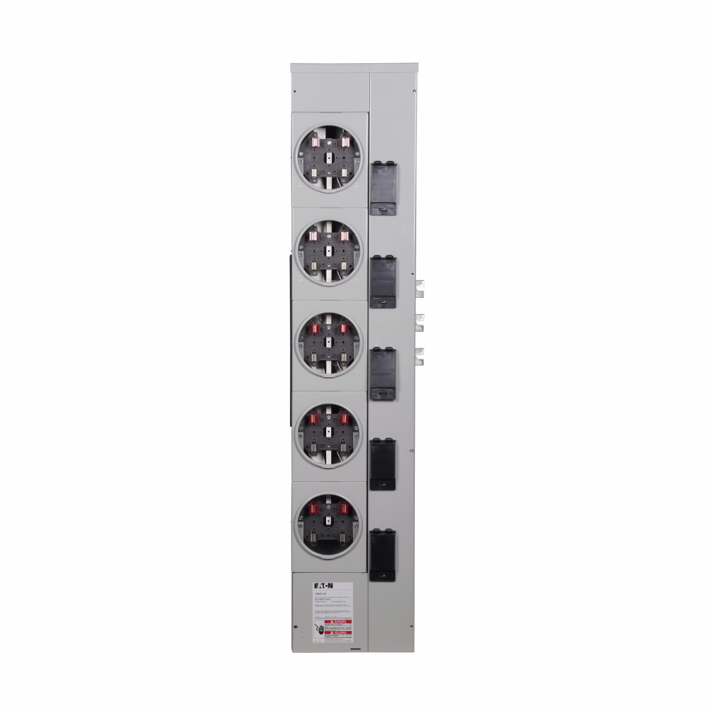 1MM512R 1 Phase, Ringed, Meter Module, 5 Socket, 125 Amp