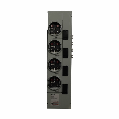 3MM412RRL 3 Phase, Ringless, Meter Module, 4 Socket, 125 Amp