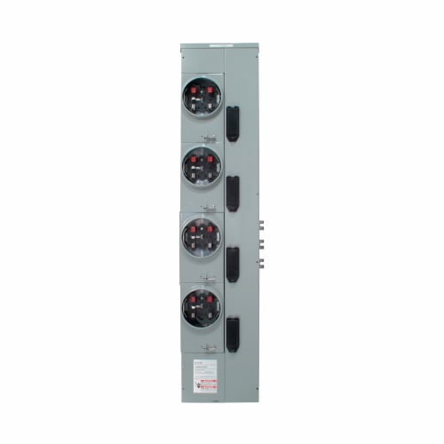 3MM420RRL 3 Phase, Ringless, Meter Module, 4 Socket, 200 Amp
