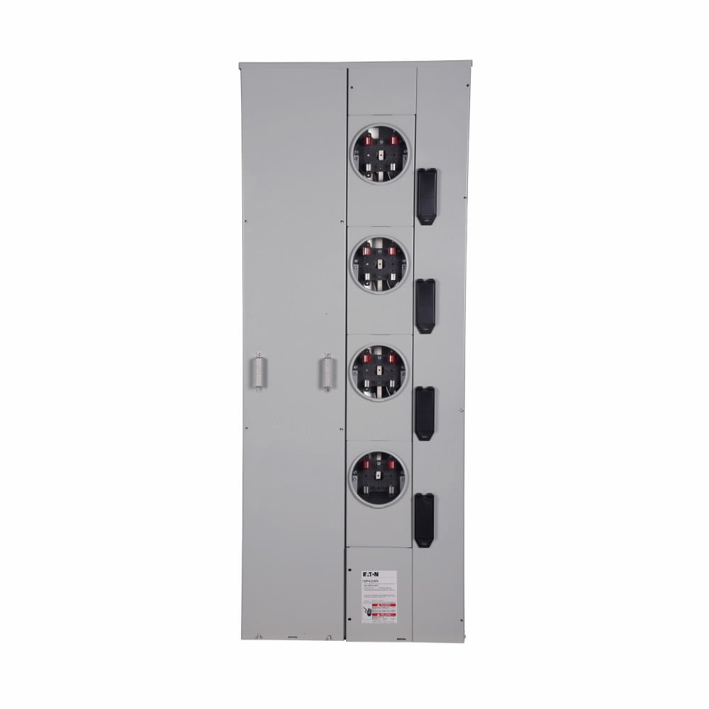 1MP4206R Meter Pack Group Metering, 200 Amp, 1 Phase, Ringed, 120/240V