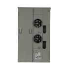 Eaton Meter packs, 200A, Aluminum, 400 Bus Ampere, Horn bypass, Indoor/outdoor, 2, Single-phase, Ringless, 120/240 V, CCV2_X, CCVH2_X, CVS2_XMM, CV2_XMM, CVH2_XMM, MN, WI, IA, MI, Alliant (IPandL and WPandL), Consumers Energy
