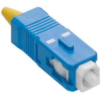 49990-SSC Fast-Cure Anaerobic Adhesive Field Installable Connector, SC Connector, OS2 Single Mode Fiber, 3 mm Jacketed/900 um Buffered Fiber, Pre-Radiused Zirconia Ferrule