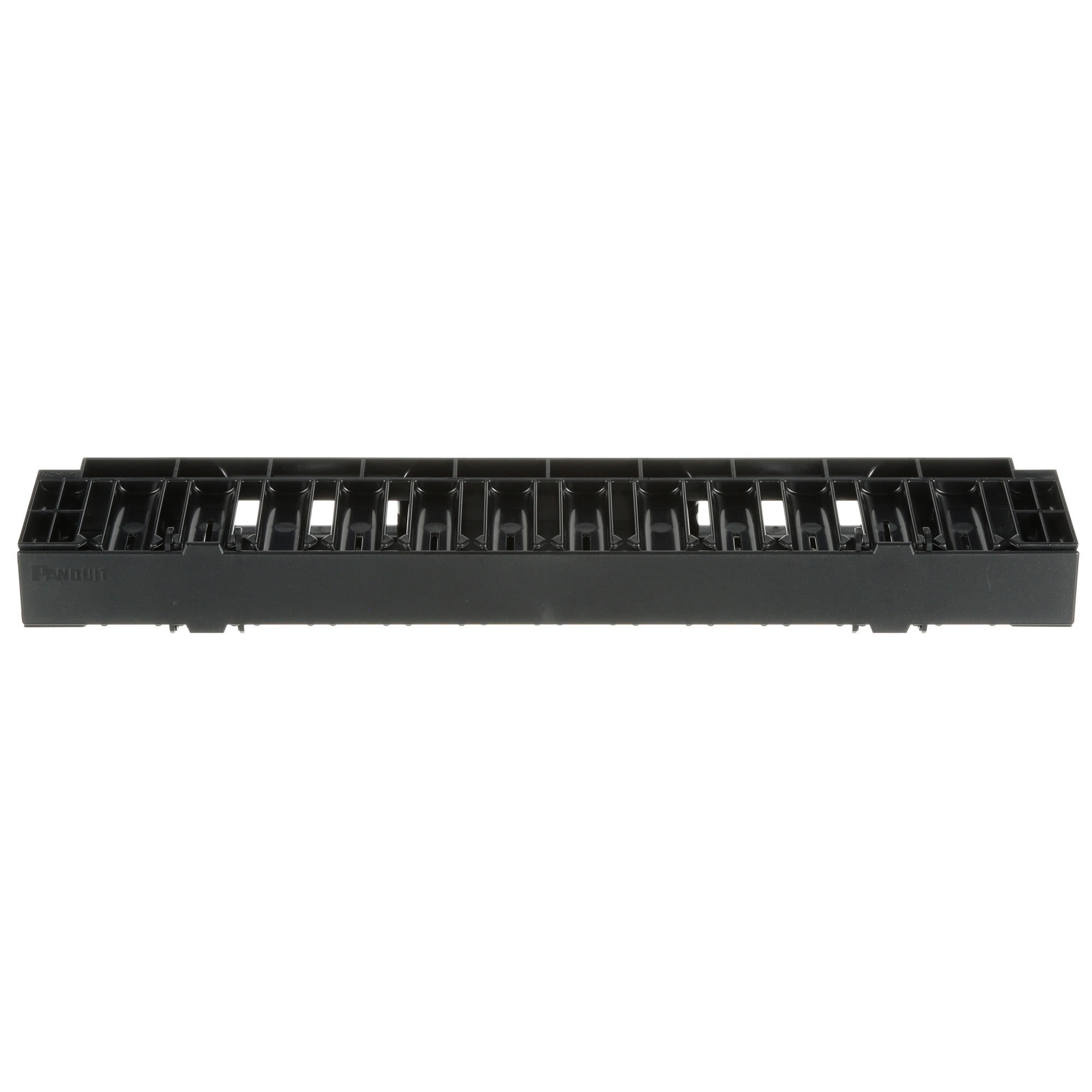 NetManager Horizontal Single-Sided Manager, 1RU, 3.7 in. Depth