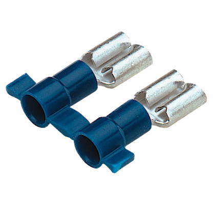Reel Smart DV14-250B-3K Disconnect, Blue, Vinyl, 14-16 AWG, 0.250 x 0.032" Tab