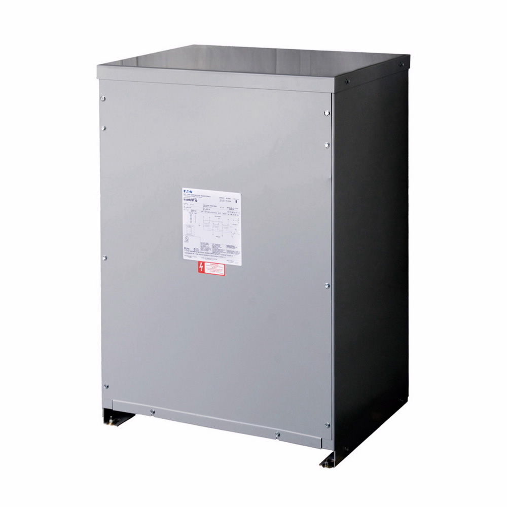 V48M28T45NV Dry Type Distribution Transformer Transformer, 480 VAC Primary, 208Y/120 V AC Secondary, 45 kVA Power Rating, 60 Hz, 3  Phase