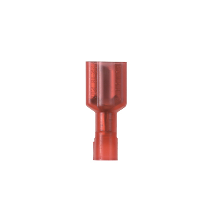 Pan-Term DNF18-250FIB-C Disconnect, Red, Nylon, 18-22 AWG, 0.250 x 0.032" Tab