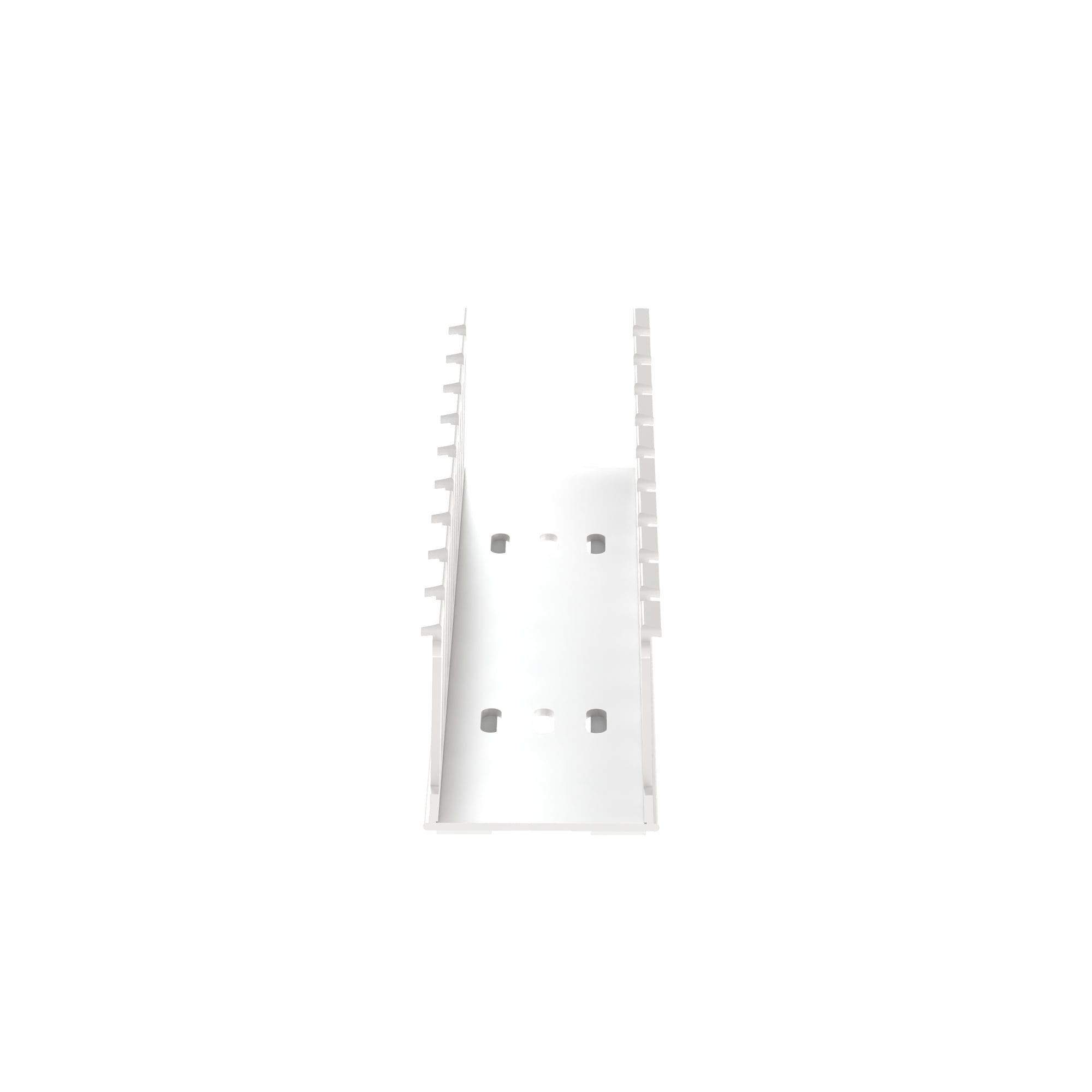 NE2X2WH6-A Panduct Type NE Base Wiring Duct, 0.31 in Wide Slot Slot, 2.14 in W x 2 in D, PPO
