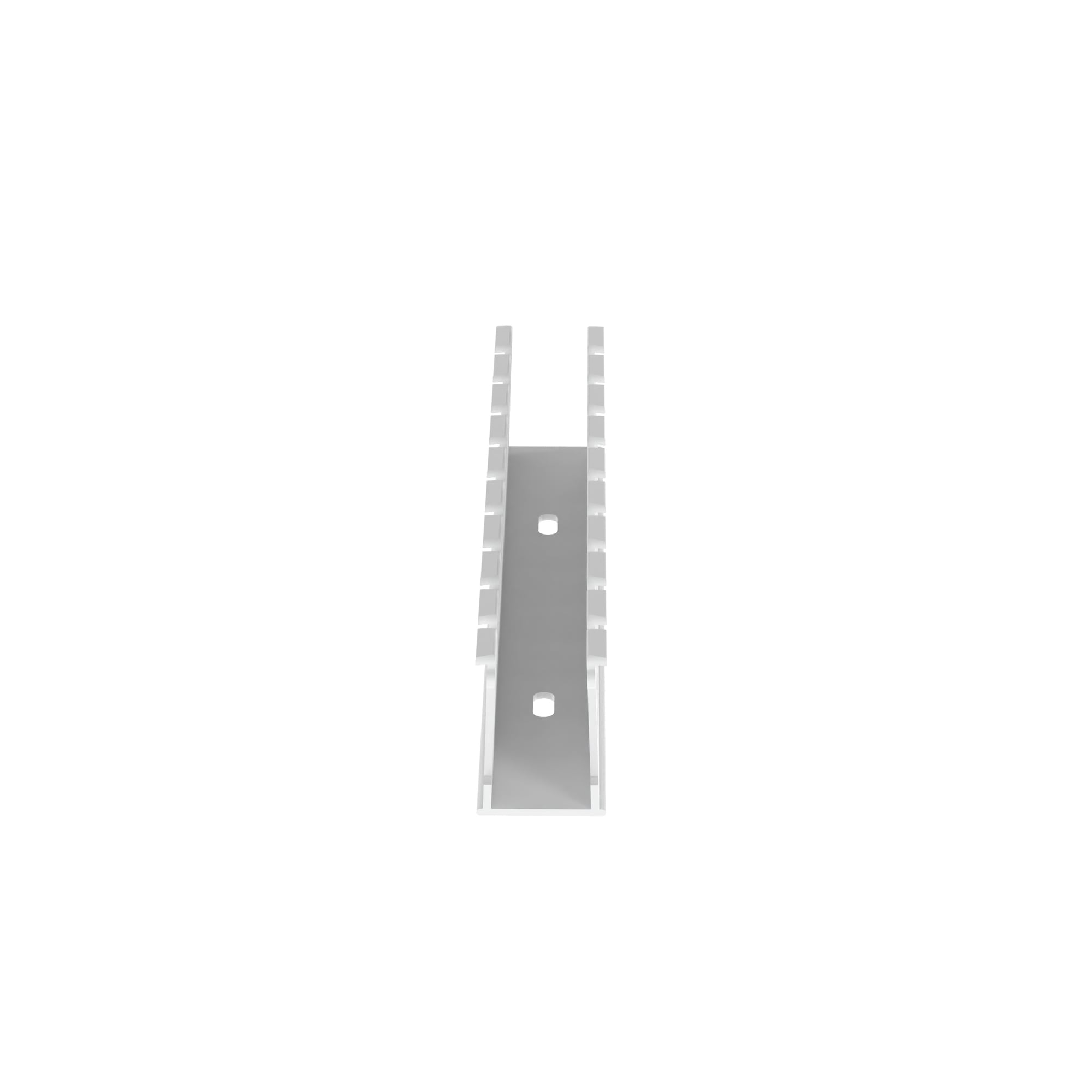 Panduct NE1X1.5WH6 Wide Slot Duct, White, Hal-Free PPO, 1.62"x1.14", PK6